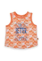 Polera Bebé Niño Naranja Pillin