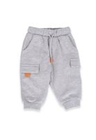 Pantalón Buzo Bebé Niño Gris claro Pillin