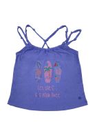 Polera Niña Azul petróleo Pillin