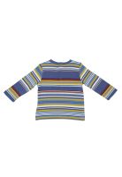 Polera Bebé Manga Larga Azul Pillin