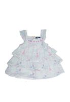 Vestido Bebé Niña Blanco Pillin