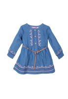 Vestido   Pillin Azul Niña (PVD710-26DEN)