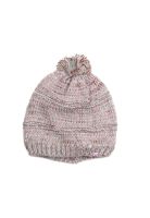 Gorro Bebé Niño Pompón Gris Claro Pillín