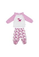 Pijama 2 Pcs Bebé Niña Gris Claro Pillin