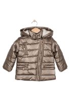 Parka Bebe Algodón Invierno Niña Dorado