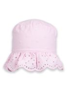 Gorro Bebé Niña Rosado Pillin