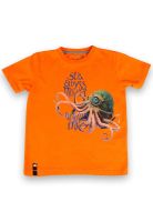 Polera Niño Naranja Pillin