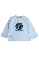 Polera Bebé Niño Celeste Pillin