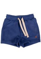 Bermuda Franela Bebe Niño Azul Pillin
