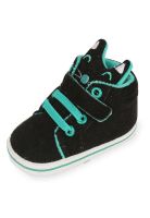 Botín Bebé Invierno Niño Negro