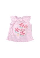 Polera Bebe Niña Blanco Pillin