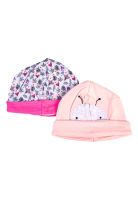 Set 2 Pzas Gorro Bebé Niña Multicolor Pillin