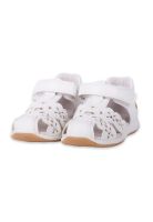 Sandalias Clasico Bebe Niña Blanco Pillin