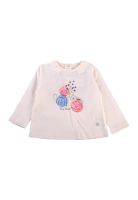 Polera Manga Larga Bebé Niña Crudo Pillin