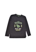 Polera Manga Larga Niño Gris oscuro Pillin