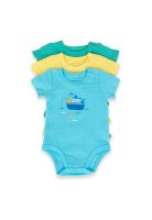 Set 3 Pzas Body Bebé Niño Multicolor Pillin