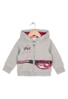 Polerón Bebe Niña Gris Pillin