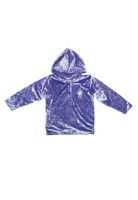 Poleron Bebe Algodón Invierno Niña Morado