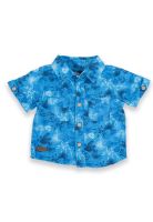 Camisa Bebé Niño Azul Pillin