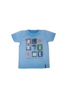 Polera Niño Azul Pillin