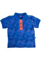 Polera Bebe Niño Azul petróleo Pillin
