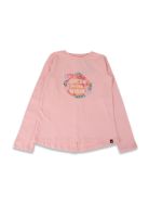 Polera Niña Naranja Pillin