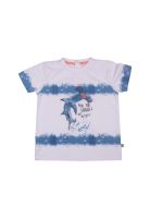 Polera Bebe Niño Blanco Pillin