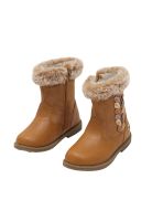 Bota Bebé Niña Café Pillin