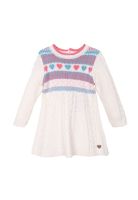 Vestido   Pillin Blanco Niña (PVD922-26CRU)