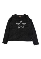 Polera Niña Negro Pillin (TVB608-25NEG )