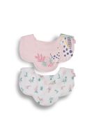 Babero Recién Nacido Niña Surtido Pillin (PAC205-25SUR)