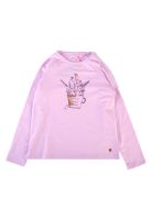 Polera Manga Larga Niña Violeta Pillin