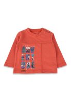 Polera Bebé Niño Terracota Pillin