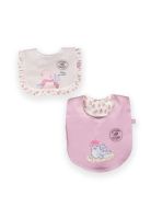 Babero Recién Nacido Niña Surtido Pillin (PAB207-25SUR )
