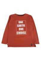 Polera Niño Ladrillo Pillin (TVB605-25LAD )