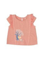 Polera Bebé Niña Rosado Pillin