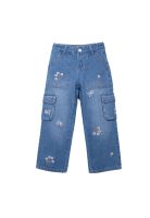 Jeans  Pillin Celeste Niña (PVD711-26CEL)