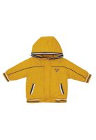 Parka con Capucha Bebé Niño Mostaza Pillin