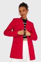Blazer Cuello Mao Rojo Nicopoly