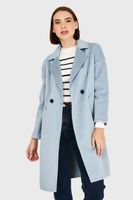 Abrigo Hombros Caídos Gris Nicopoly