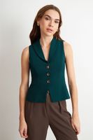 Gilet Sastre Entallado Verde Oscuro Nicopoly