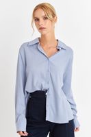 Camisa Botonera Espalda Celeste Nicopoly