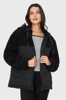 Chaqueta Mitad Chiporro/Parka Negro Nicopoly