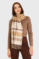 Bufanda Cuadrillé Pequeña Moca Nicopoly