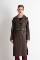 Abrigo Ecocuero Café	 Nicopoly