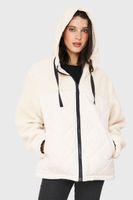 Chaqueta Mitad Chiporro/Parka Blanco Invierno Nicopoly