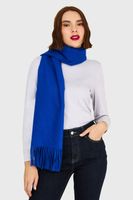 Bufanda Gruesa Azul Eléctrico Nicopoly