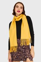 Bufanda Suave Amarillo Nicopoly