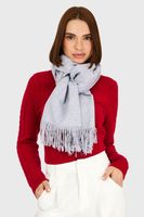 Bufanda Gruesa Gris Nicopoly