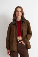 Chaqueta Tipo Barbour Café Nicopoly